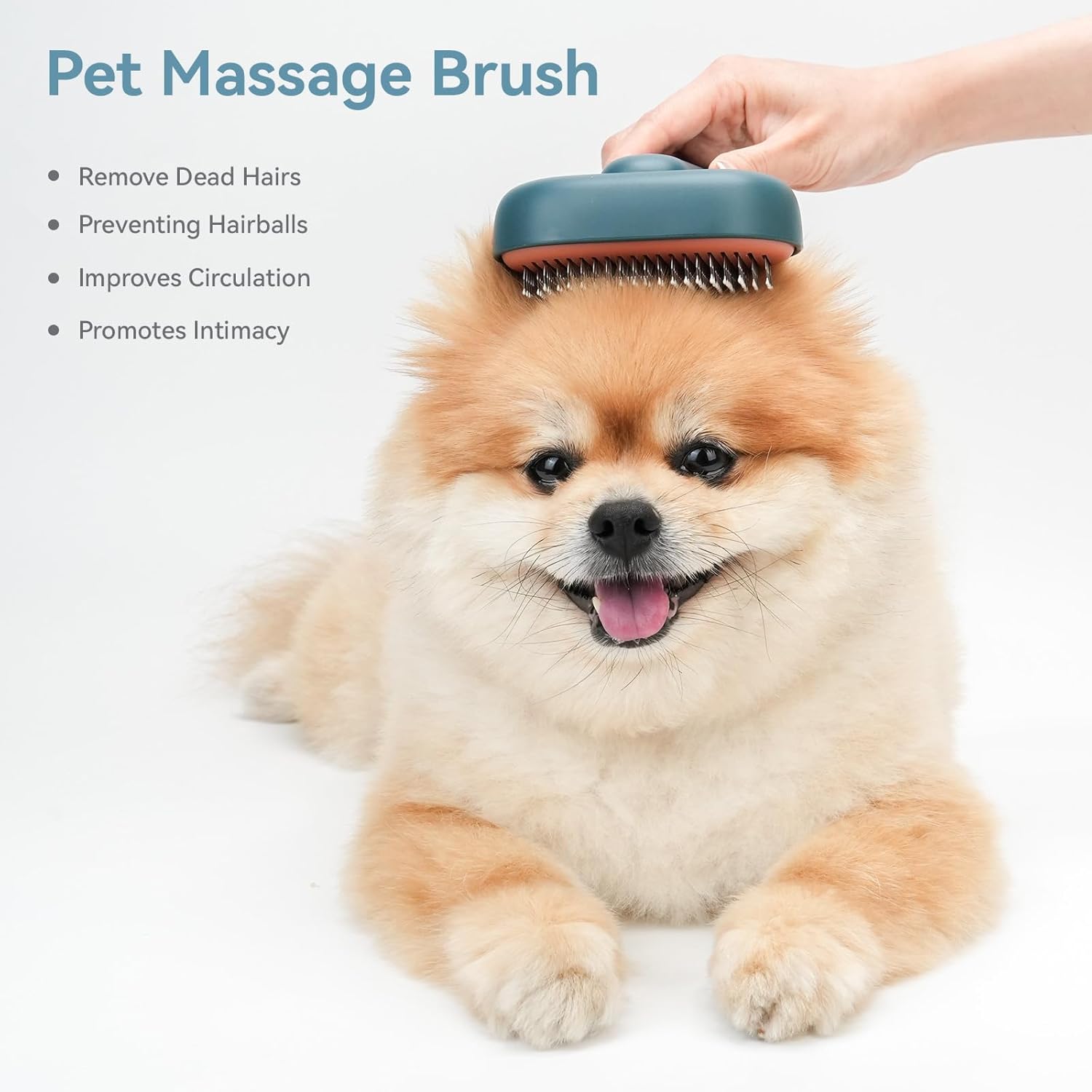 Gentle Self-Cleaning Grooming Brush™
