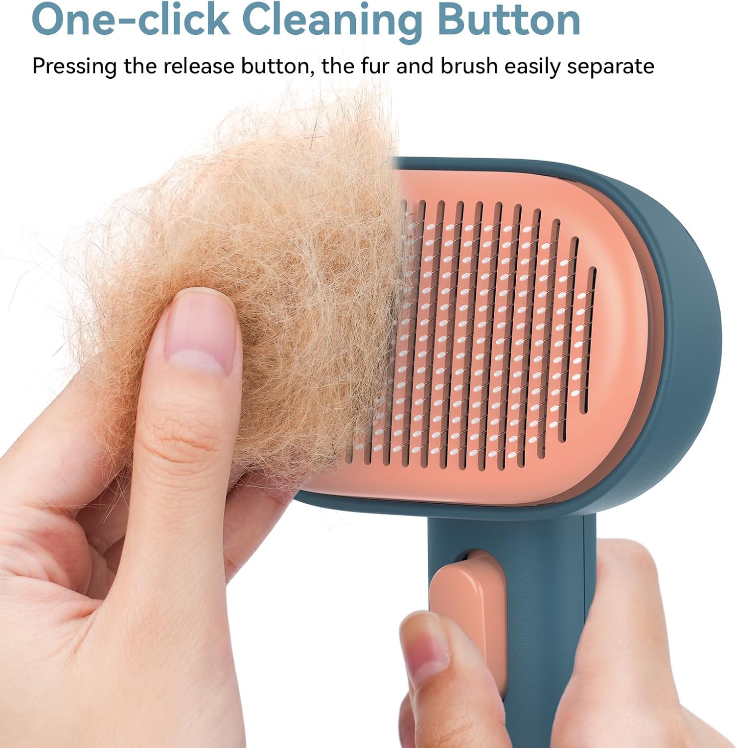 Gentle Self-Cleaning Grooming Brush™